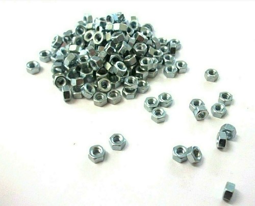 Steel Hex Pack of 60 *Top Quality! BA Hexagon full nuts Full nuts 6BA