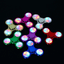 Plastic Gold Plating LED Flash Light Hand Spinner Fidget Finger Focus Toy Silver