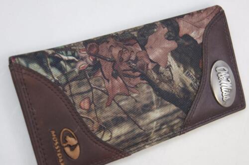 ZEP-PRO Ole Miss Rebels Leather /& Nylon MOSSY OAK Camo Wallet BURLAP GIFT BAG