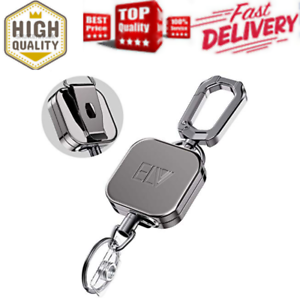 Heavy Duty Metal Body  FREE SHIP USA! Details about   Self Retractable ID Badge Holder Key Reel