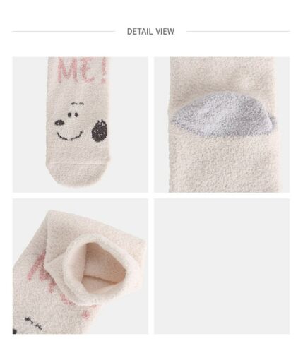 Details about  / Shoopen x Snoopy //Snoopy sleep socks Made in korea Charlie Brown sleep socks