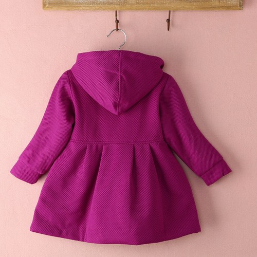 US Winter Warm Newborn Baby Boy Girl Hooded Coat Jacket Clothes Outerwear New