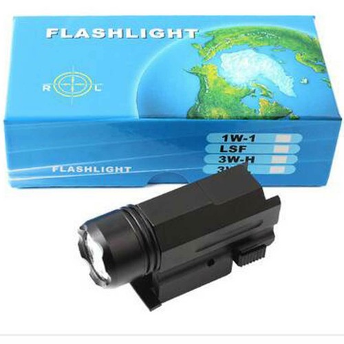 3-Modes XPG-R5 LED Flashlight Hunting Light Torch Fit Weaver Picatinny Rails USC