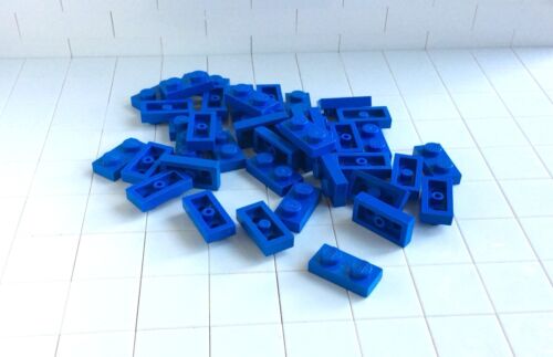 3023 Platte 1x2 blau k1 # Lego 40 Stück 