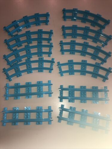 Details about   Lego Friends Azure Blue Roller Coaster Track from 41130-12 Pieces 