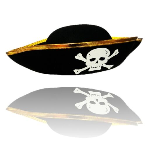 Pirate Hats Pirate of Caribbean Fancy Dress Party Hat World Book Day 8 Designs 