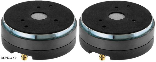 2 Stück Monacor MRD-160 PA-Mittelhochton-Treiber 750Hz-18kHz 8Ohm 109db//W150W