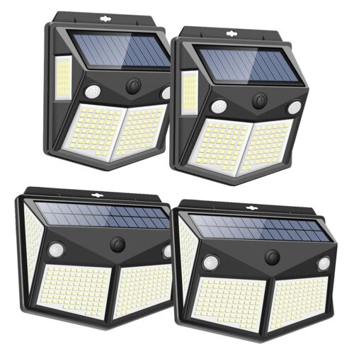 Details about  &nbsp;1/2pcs LED Solar Light 3 Mode Motion Sensor Outdoor Waterproof Wall Lamps