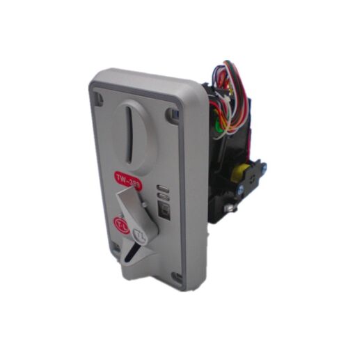 TW-389 Anti Finishing Colorful LED Light Coin Mech Acceptor For Vending Machines