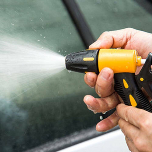 UK High Pressure Water SprayGun Nozzle Garden Hose Pipe Lawn Car WashGun 