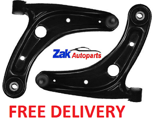 Honda Jazz 02-08 Front 2 Lower Wishbone Suspension Arms Ball Joint /& Bushes NEW
