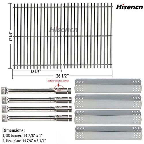 Stainless Steel Burners Heat Plates And Cooking Grids For Master Forge 1010037