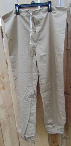 new,non-issued U.S.Military Vintage Lightweight Khaki Pajama bottoms Size M/XL 