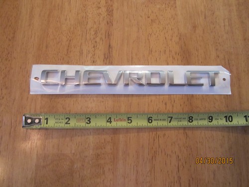 NEW CHEVROLET EMBLEM SCRIPT-05-08 uplander