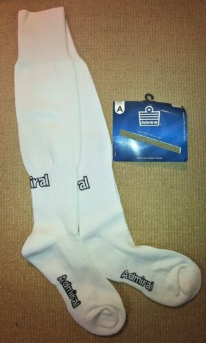 Adult 2 PAIRS ADMIRAL Professional Soccer Socks NEW