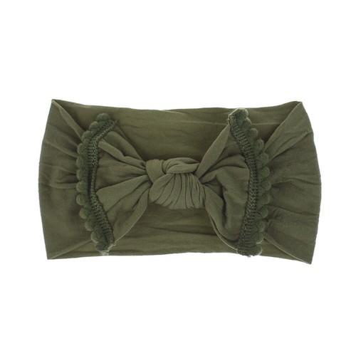 Toddler Girls Baby Kids Big Bow Headband Hairband Stretch Turban Knot Head Wrap