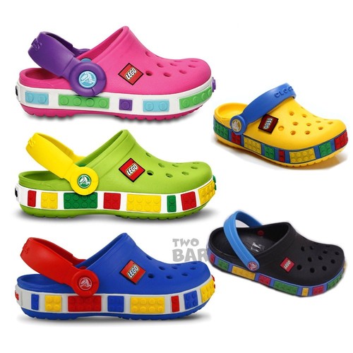 Girls Boys Le Go Cros Style Crocband Clogs Kid Beach Shoe Limited Edition Sale