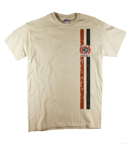 MG Midget 1929 1979 Classic Car Design Natural T-Shirt Ideal Gift