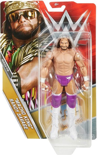 card non Menta Mattel WWE Basic Serie 76 Macho Man Randy Savage