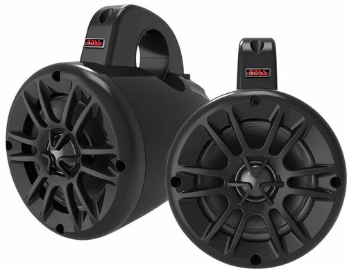 Boss MRWT40 400W Max 4/" 2-Way Coaxial Marine /& Powersports Speakers 4