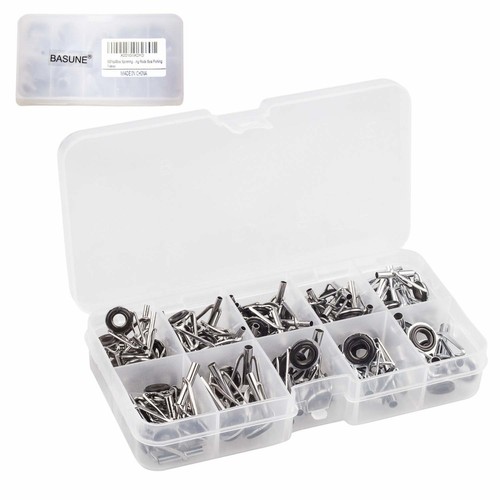 Spinning Rod Guide Tip Ceramic guide avec oeillets pour la pêche maritime Réparation Sport