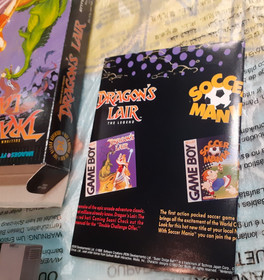 Dragon's Lair Nintendo Nes NTSC/Usa Come Nuovo Completo + Poster  Originale 100%