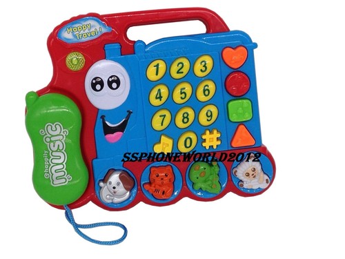 Train Piano Keyboard Developmental Music Baby Kids Musical Educational Animal