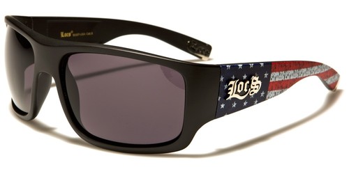 Sunglasses LOCS Hardcore USA Really Cool Patriotic Shades LOC911USA