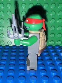LEGO Teenage Mutant Ninja Turtles Minifigure Raphael  Armor 79119 Rare Retired