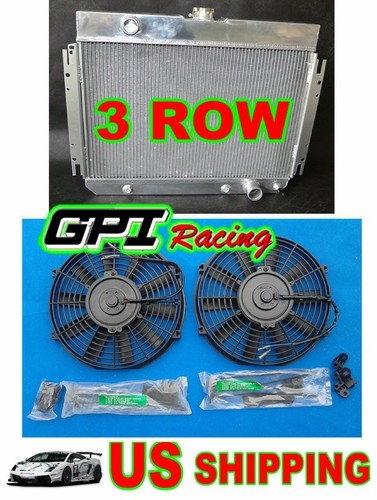 ALUMINUM RADIATOR /&fanS 1963-1968 CHEVY BELAIR Impala AT//MT 1964 65 1966 1967