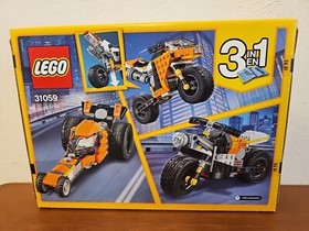 Retired 2017 LEGO 31059-Creator 3 in 1 - Sunset Street Bike-Brand New Sealed Box