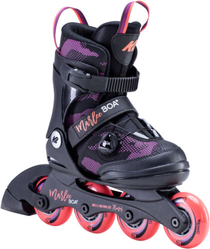 K2 Kinder Inliner Skates MARLEE BOA Inline Skate 2021 black//purple Inline