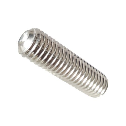 #2-56 X 1/8 Cup Point AISI 304 Stainless Steel Hex Socket Set Screws 18-8 Full Thread 50 pcs 