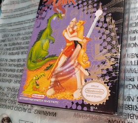 Dragon's Lair Nintendo Nes NTSC/Usa Come Nuovo Completo + Poster  Originale 100%
