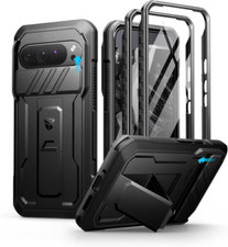 DEXNOR GOOGLE PIXEL 9 PRO XL ROBUST SCHUTZHÜLLE COVER CASE MIT SCHUTZGLAS