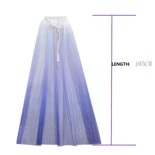 Childrens Kids Girls Cute Princess Queen Elsa Halloween Costume Dress Up
