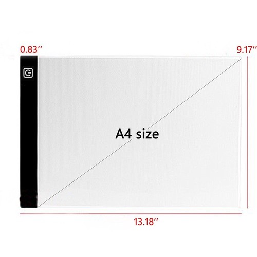 LED light Drawing Board A4 light box Graphic Tablet For Drawing Sketch