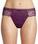Chantelle Opera Scalloped Lace Tanga Thong Fig S NWT $56
