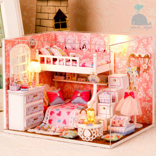 À Bricoler Soi-Même Artisanat Miniature le Petit Filles Bedrooms Starters Maison 