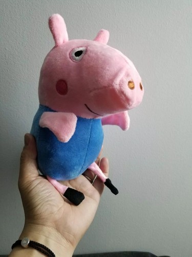 SET OF 4 pc 8/"12/" of Peppa Pig Family Soft Stuffed Plush Dolls Cute High Quality