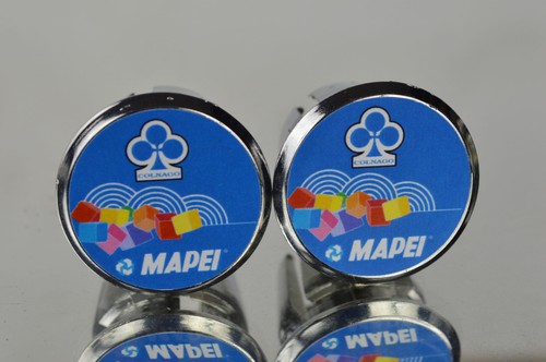 New Colnago Team Mapei Handlebar End Plugs Bar Caps endstopfen lenkerstopfen
