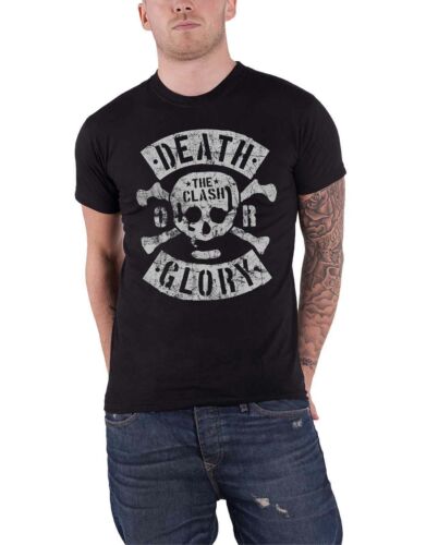 The Clash T Shirt Mort ou gloire Band Logo new official mens black