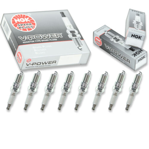 8 pcs NGK V-Power Spark Plugs for 1996-1999 GMC K2500 Suburban 5.7L 7.4L V8 nh 