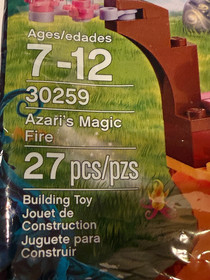 RARE LEGO Elves Azari Firedancer Minifigure elf003 30259 - Complete 27 pieces