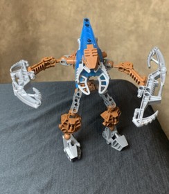 Lego Bionicle Metru Uni Vahki Zadakh 8617 With Manual and Canister - No Disc
