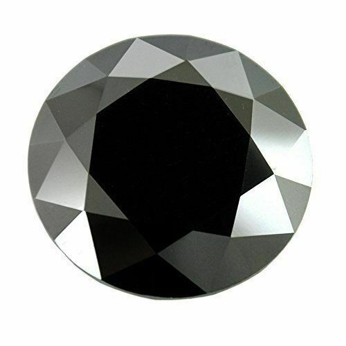 Details about   BLACK DIAMOND SOLITAIRE 14.50 ct Excellent Cut and Luster AAA Certified 