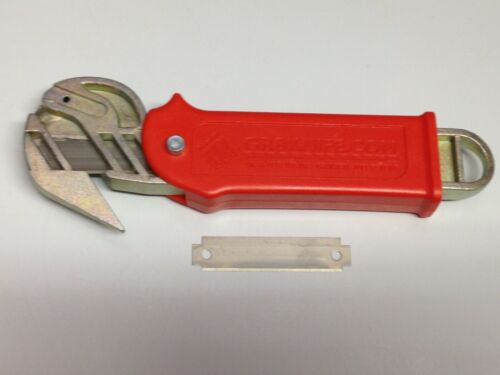 SAFETY KNIFE,FREE REPLACEMENT BLADE SHORT BEAK RED GENUINE GR8 PRO BOX OPENER