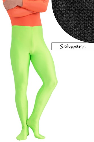 Leggings Da Uomo Con Piede Sport Pantaloni Elastici Stretch SHINY LUCIDO Stretto Pantaloni