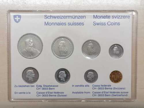 8,86 Swiss Francs Details about  / Switzerland Currency Coin Set 1978 Brilliant Uncirculated