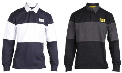 Details about  / Caterpillar CAT C1620530  Rugby Shirt  Button Collar Heavyweight Shirt MED-4XL